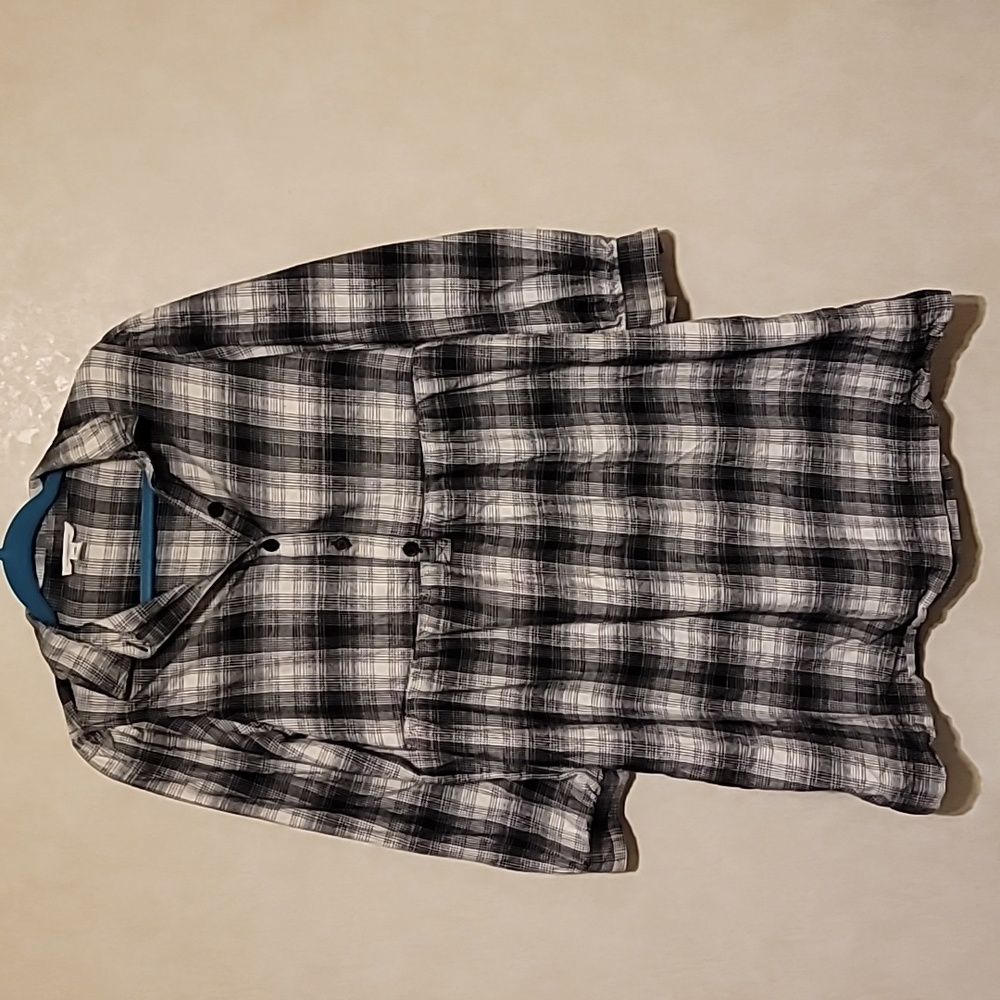 Plaid baby doll style dress Size M